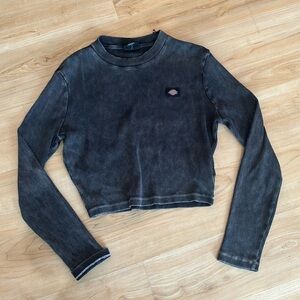 Urban outfitters Dickies ribbed long sleeve crop
